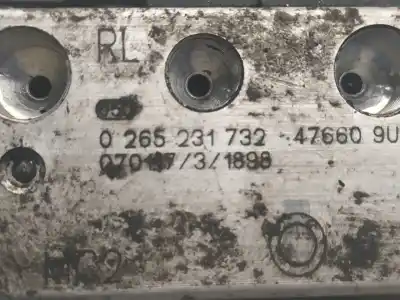 Peça sobressalente para automóvel em segunda mão abs por nissan note (e11e) acenta referências oem iam 0265231732  476609u100