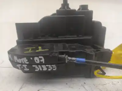 Second-hand car spare part rear left door lock for nissan note (e11e) acenta oem iam references 5006fl  