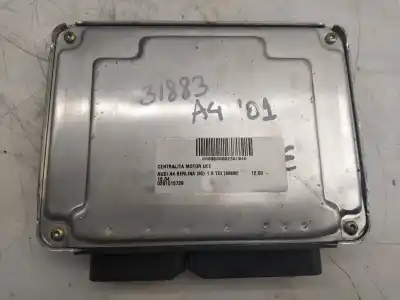 Gebrauchtes Autoersatzteil ecu-motorsteuergerät uce motorsteuergerät zum audi a4 berlina (8e) awx oem-iam-referenzen 0281010729