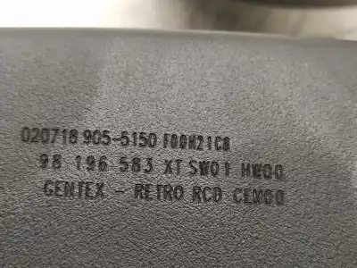 Автозапчастина б/у внутрішне дзеркало для citroen jumpy fugón club m посилання на oem iam 98196583xt  