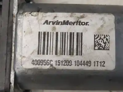 Second-hand car spare part passenger side right window regulator for renault twingo authentique oem iam references 400956c  