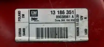 Second-hand car spare part right tailgate light for opel corsa d cosmo oem iam references 13186351