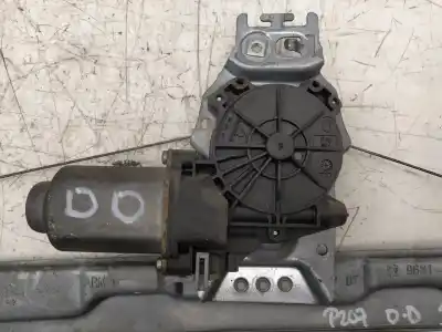 Second-hand car spare part PASSENGER SIDE RIGHT WINDOW REGULATOR for PEUGEOT 207/207+ (WA_, WC_)  OEM IAM references 96811822805  400912D