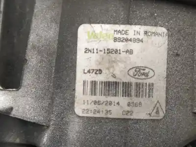 Автозапчастина б/у правий протитуман для ford c-max (cb7) (2010->) 1.6 titanium [1.6 ltr. - 85 kw tdci cat] посилання на oem iam 2n1115201ab