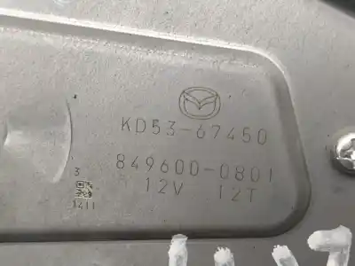 Автозапчастина б/у двигатель заднього склоочисника для mazda cx-5 (kf) 2.2 d посилання на oem iam 8496000801  