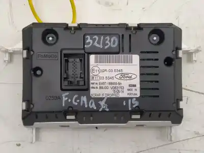 Автозапчастина б/у багатофункційний дисплей для ford c-max (cb7) (2010->) 1.6 titanium [1.6 ltr. - 85 kw tdci cat] посилання на oem iam e11035345