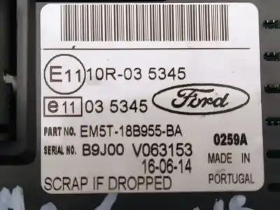 Автозапчасти б/у многофункциональный дисплей за ford c-max (cb7) (2010->) 1.6 titanium [1.6 ltr. - 85 kw tdci cat] ссылки oem iam e11035345  