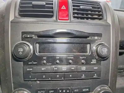 Peça sobressalente para automóvel em segunda mão sistema de áudio / rádio cd por honda cr-v (re) elegance referências oem iam 2408442