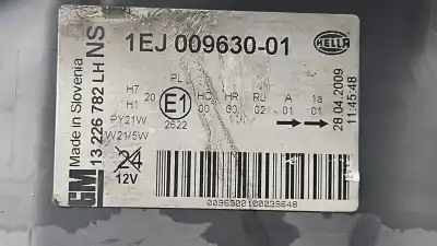 Автозапчасти б/у левая фара за opel insignia a sedán (g09) 2.0 cdti (69) ссылки oem iam 1ej00963001  13226782lh