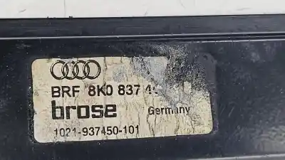 Автозапчастина б/у регулятор вікна передній лівий для audi a4 b8 (8k2) 2.0 tdi посилання на oem iam 8k0837461e  