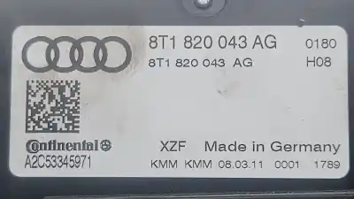 Автозапчастина б/у контроль опалення / кондиціонації для audi a4 b8 (8k2) 2.0 tdi посилання на oem iam 8t1820043ag  a2c53345971