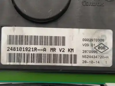 Second-hand car spare part dashboard for dacia sandero stepway oem iam references 248101921ra