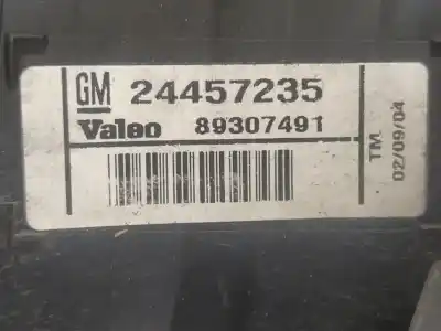 Second-hand car spare part left tailgate light for opel corsa c essentia oem iam references 24457235  89307491