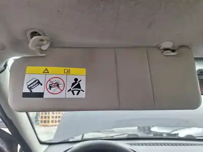 Peça sobressalente para automóvel em segunda mão pára-sol esquerdo por dacia duster ambiance 4x2 referências oem iam 964010723r