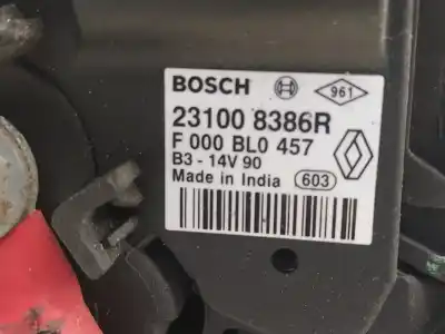 Автозапчастина б/у генератор для dacia logan ii ambiance посилання на oem iam 231008386r  f000bl0457