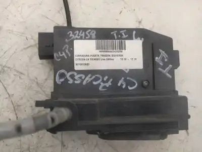 Автозапчасти б/у замок задней левой двери за citroen c4 picasso live ссылки oem iam 9810310880  