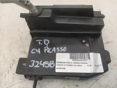 Автозапчастина б/у замок заднього правого дверя для citroen c4 picasso live посилання на oem iam 9810310780  