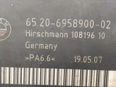Peça sobressalente para automóvel em segunda mão módulo eletrônico por bmw serie 1 berlina (e81/e87) 118i referências oem iam 6520695890002