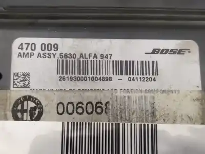 Автозапчасти б/у электронный модуль за alfa romeo alfa gt (125) 2.0 jts 16v distinctive ссылки oem iam 470009