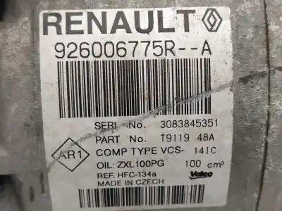 Автозапчастина б/у компресор кондиционера для dacia logan ii ambiance посилання на oem iam 926006775ra  3083845351
