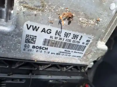 Second-hand car spare part ecu engine control for seat leon (5f1) 1.6 tdi oem iam references 0281018510  