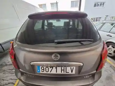 Peça sobressalente para automóvel em segunda mão porta da mala / tampa traseira por ssangyong korando line 4x2 175 cv / 129 kw referências oem iam 
