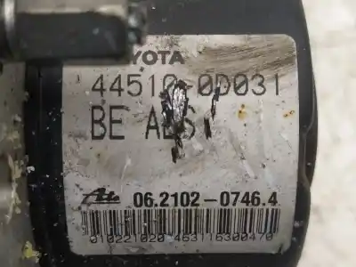 Second-hand car spare part abs for toyota yaris (ksp9/scp9/nlp9) básico oem iam references 445100d031  