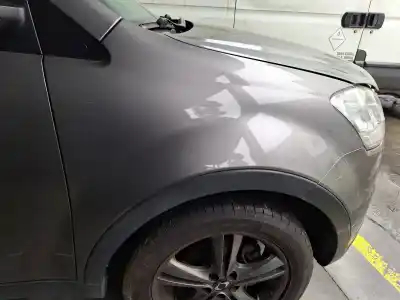 Peça sobressalente para automóvel em segunda mão guarda-lamas dianteiro direito por ssangyong korando line 4x2 175 cv / 129 kw referências oem iam 