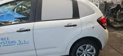 Second-hand car spare part rear left door for citroen c3 comercial 74 cv / 55 kw oem iam references 9006k7