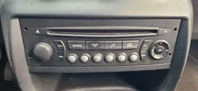 Second-hand car spare part audio system / radio cd for citroen c3 comercial 74 cv / 55 kw oem iam references 98041626xt