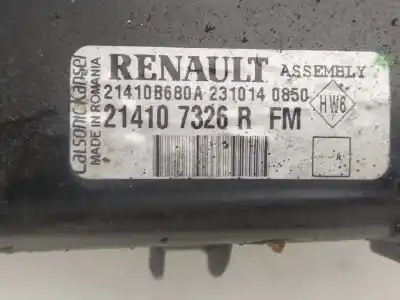 Second-hand car spare part water radiator for dacia sandero stepway oem iam references 214107326r