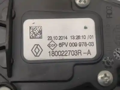 Second-hand car spare part accelerator pedal for dacia sandero stepway oem iam references 6pv00997803
