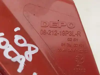 Автозапчасти б/у левый задний фонарь за toyota yaris (ksp9/scp9/nlp9) básico ссылки oem iam 0821219p3lp  