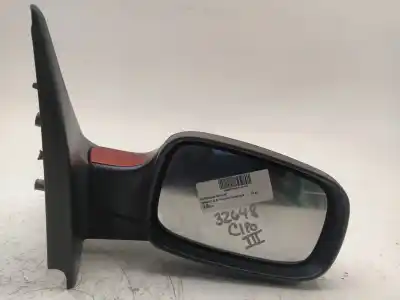 Second-hand car spare part right rearview mirror for renault clio iii confort dynamique oem iam references 12443070