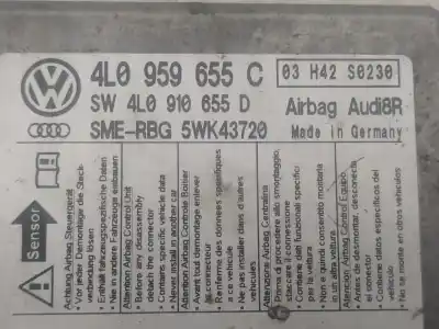 Автозапчасти б/у блок управления подушками безопасности за audi q7 (4l) 3.0 tdi ссылки oem iam 4l0959655c  4l0910655d