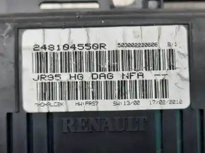 Автозапчастина б/у панель інструментів для renault scénic iii (jz0/1_) 1.9 dci (jz0j, jz1j, jz1k, jz1s) посилання на oem iam 248104550r  jr95hgdagnfa