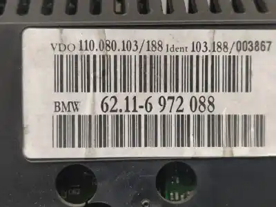 Peça sobressalente para automóvel em segunda mão quadrante por bmw serie 7 (e65/e66) 745i referências oem iam 62116972088  110080103188