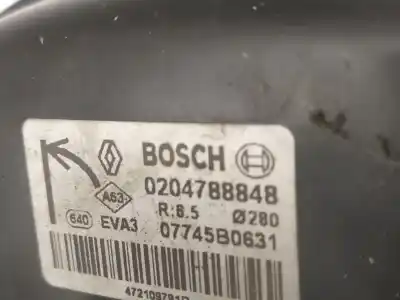 Peça sobressalente para automóvel em segunda mão SERVO FREIO por RENAULT KANGOO  Referências OEM IAM 0204788848  