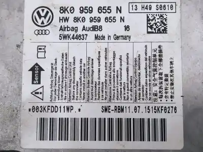 Second-hand car spare part airbag control unit for volkswagen golf vi (5k1) advance bluemotion oem iam references 8k0959655n  5wk44637