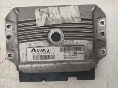 İkinci el araba yedek parçası ecu motor kontrol cihazi için renault scenic ii grand confort dynamique oem iam referansları 8200785132 215861639a 8200509516