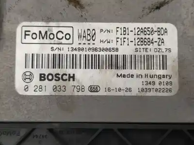 İkinci el araba yedek parçası ecu motor kontrol cihazi için ford fiesta (ccn) trend oem iam referansları e1ba12b684aa f1b112a650bda 13490149