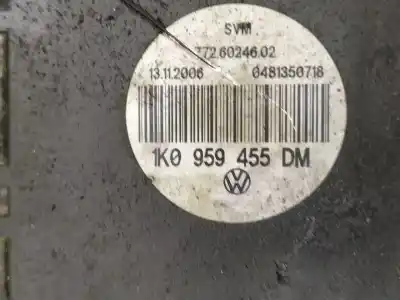 Автозапчастина б/у електро вентилятор для volkswagen caddy ka/kb (2k) furg. 69 cv / 51 kw посилання на oem iam 1k0959455dm  