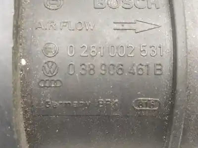 Автозапчастина б/у труба для volkswagen caddy ka/kb (2k) furg. 69 cv / 51 kw посилання на oem iam 0281002531  038906461b