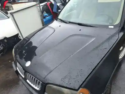 Peça sobressalente para automóvel em segunda mão capot por bmw x3 (e83) 2.0d referências oem iam   