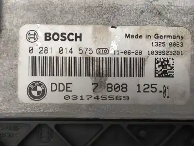 Peça sobressalente para automóvel em segunda mão centralina de motor uce por bmw x3 (e83) 2.0d referências oem iam 0281014575