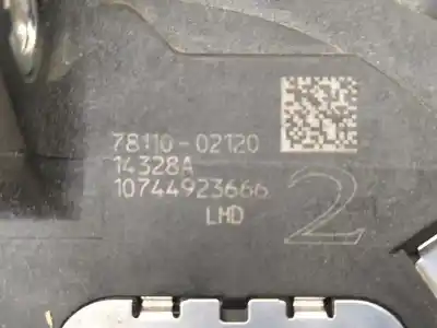 Peça sobressalente para automóvel em segunda mão pedal acelerador por toyota auris advance referências oem iam 7811002120