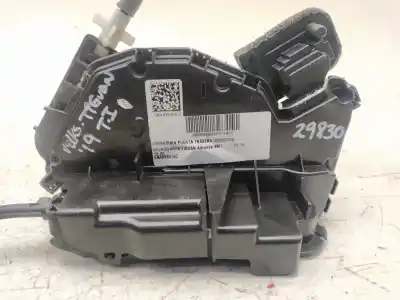 Автозапчастина б/у замок дверей заднього лівого для volkswagen tiguan (ad1, ax1) 2.0 tdi посилання на oem iam 5na839015c  