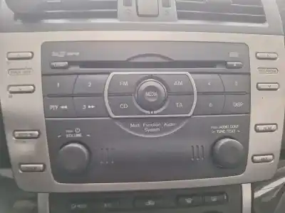 Second-hand car spare part audio system / radio cd for mazda 6 lim. (gh) 2.2 ce 125 active oem iam references gs1e669rrxa