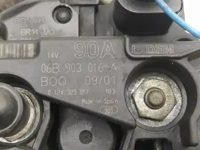 Автозапчастина б/у генератор для volkswagen passat b5.5 variant (3b6) 1.8 t 20v посилання на oem iam 078903016f  