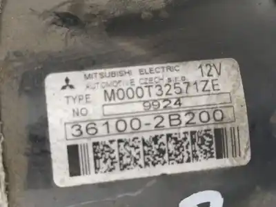 Peça sobressalente para automóvel em segunda mão motor de arranque por kia cee´d * referências oem iam 361002b200  m000t32571ze